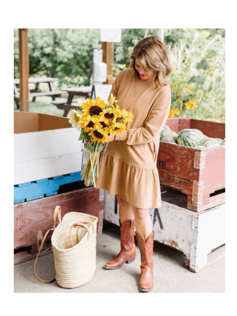 Jillian Harris X Smash + Tess Essential Mini Sweat Dress